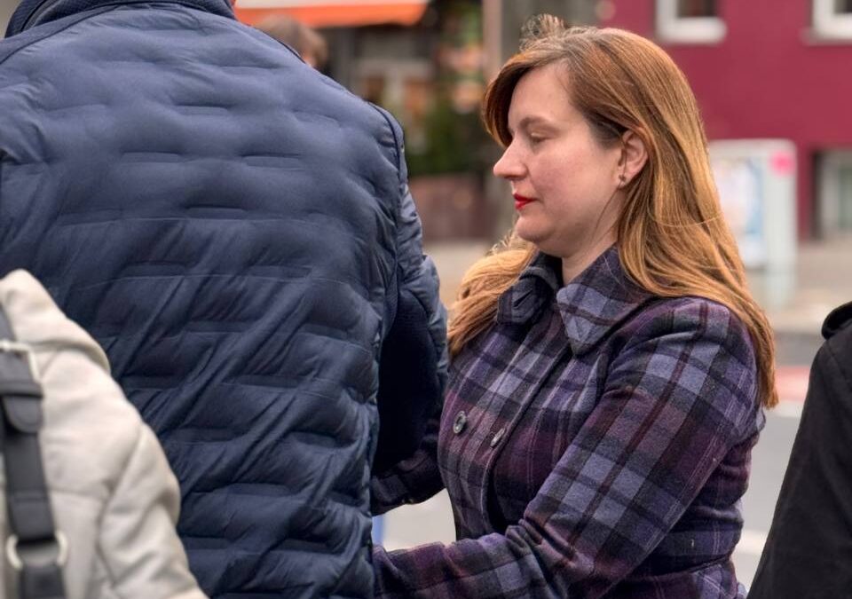 Infostand im Gesundbrunnen